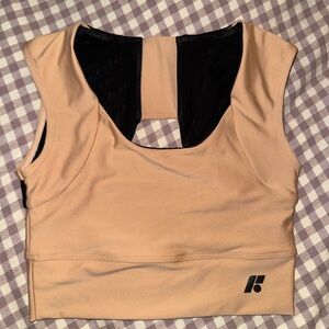 Women's Tan Sports Bra